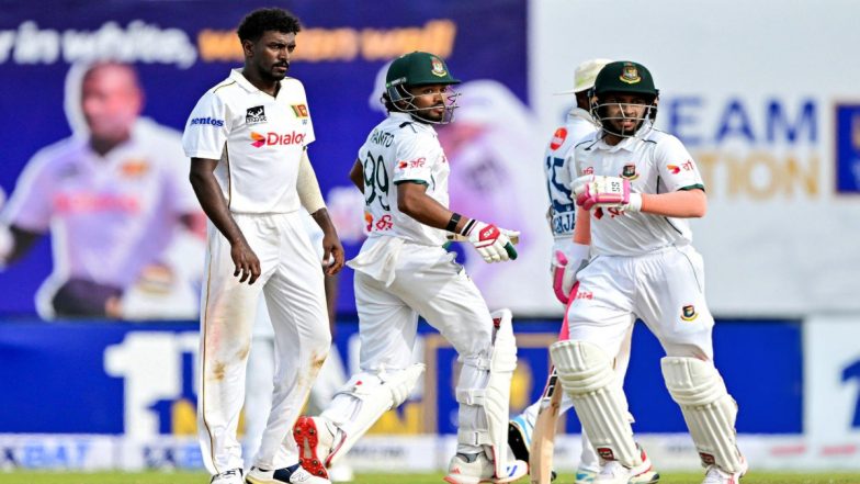 SL vs Ban 2nd Test 2025 Scorecard: दुसरे टेस्ट को जीतकर दोनों ही टीम सीरीज पर करना चाहेगी कब्जा, यहां देखें लाइव स्कोर