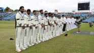 Why India, England Team Waering Black Armbands? भारत और इंग्लैंड के खिलाड़ियों ने दी पूर्व भारतीय क्रिकेटर दिलीप दोषी को श्रद्धांजलि, बांधे काली पट्‌टी, मैदान पर रखी गई दो मिनट की मौन