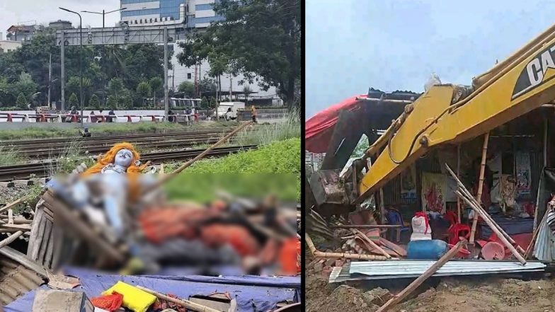 बांग्लादेश में आस्था पर हमला! ढाका में दुर्गा मंदिर पर चला बुलडोजर, मूर्तियों को भी तोड़ा, भारत ने जताई कड़ी आपत्ति