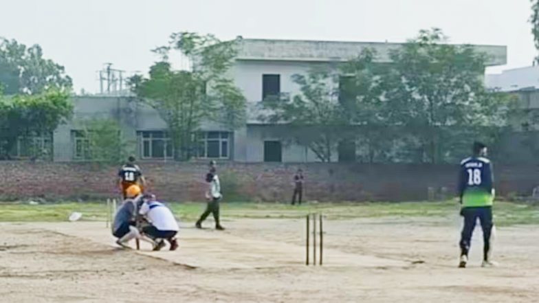 Firozpur Cricketer Death Video: कैमरे के सामने अचानक मौत! सिक्स मारने के तुरंत बाद क्रिकेटर ने तोड़ा दम, वीडियो वायरल