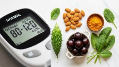 Foods For Diabetes Patients: कंट्रोल में रखें अपना शुगर! डायबिटीज के मरीजों के लिए रामबाण हैं ये 10 फूड्स Foods For Diabetes Patients: कंट्रोल में रखें अपना शुगर! डायबिटीज के मरीजों के लिए रामबाण हैं ये 10 फूड्स