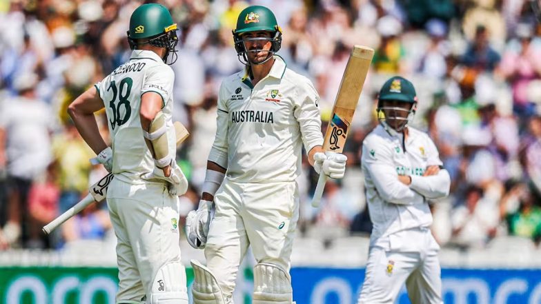 Mitchell Starc Milestone: एशेज़ 2025 में ऑस्ट्रेलिया गेंदबाज मिचेल स्टार्क ने रचा इतिहास; गेंद और बल्ले दोनों से इंग्लैंड पर भारी, यहां देखें आंकडें