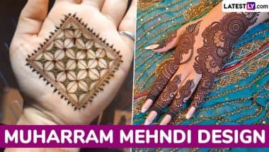 Muharram Mehndi Design: मुहर्रम पर लगाएं ये अरेबिक और मंडला मेहंदी डिजाइन, देखें पैटर्न Muharram Mehndi Design: मुहर्रम पर लगाएं ये अरेबिक और मंडला मेहंदी डिजाइन, देखें पैटर्न