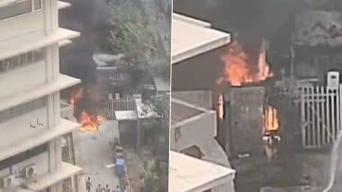 Mumbai Fire Video: नरीमन पॉइंट के मित्तल टॉवर में ट्रांसफार्मर में लगी आग, फायर ब्रिगेड की टीम काबू पाने में जुटी