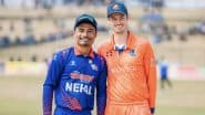 Netherlands vs Nepal, 75th Match Toss Update And Live Scorecard: नीदरलैंड के कप्तान स्कॉट एडवर्ड्स ने जीता टॉस, पहले बल्लेबाजी करने का किया फैसला; यहां देखें दोनों टीमों की प्लेइंग इलेवन और लाइव स्कोरकार्ड