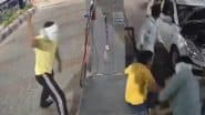 VIDEO: पेट्रोल पंप पर CNG के पैसे मांगने पर नकाबपोश गुंडों ने सेल्समैन को बेरहमी से पीटा, बुलंदशहर के औरंगाबाद की वारदात