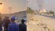 Iran Israel Conflict: ईरान में दुनिया के सबसे बड़े गैस क्षेत्र पर इजराइल ने किए ड्रोन हमले, परमाणु और सैन्य ठिकानों पर भी दागीं मिसाइलें; 'तेहरान को जलाने' की दी धमकी (Watch Video)