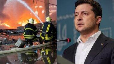 Russia Ukraine War Update: यूक्रेन पर रूस का बड़ा हमला, 400 ड्रोन और 40 मिसाइलें दागीं; जेलेंस्की ने दुनियाभर के देशों को दी चेतावनी (Watch Video) Russia Ukraine War Update: यूक्रेन पर रूस का बड़ा हमला, 400 ड्रोन और 40 मिसाइलें दागीं; जेलेंस्की ने दुनियाभर के देशों को दी चेतावनी (Watch Video)