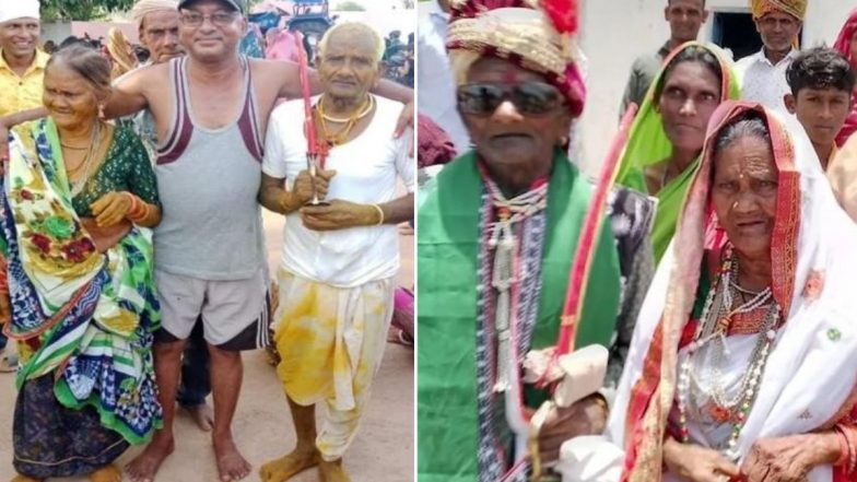 VIDEO: 'सलाम-ए-इश्क'! 70 साल लिव-इन रिलेशनशिप के बाद बुजुर्ग-जोड़े ने रचाई शादी, समारोह में शामिल हुआ पूरा परिवार