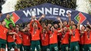 UEFA Nations League Finals 2025: फाइनल मुकाबले में स्पेन को हराकर पुर्तगाल बना नेशंस लीग चैंपियन, पेनल्टी शूटआउट में 5-3 से रौंदा; इमोशनल हुए क्रिस्टियानो रोनाल्डो