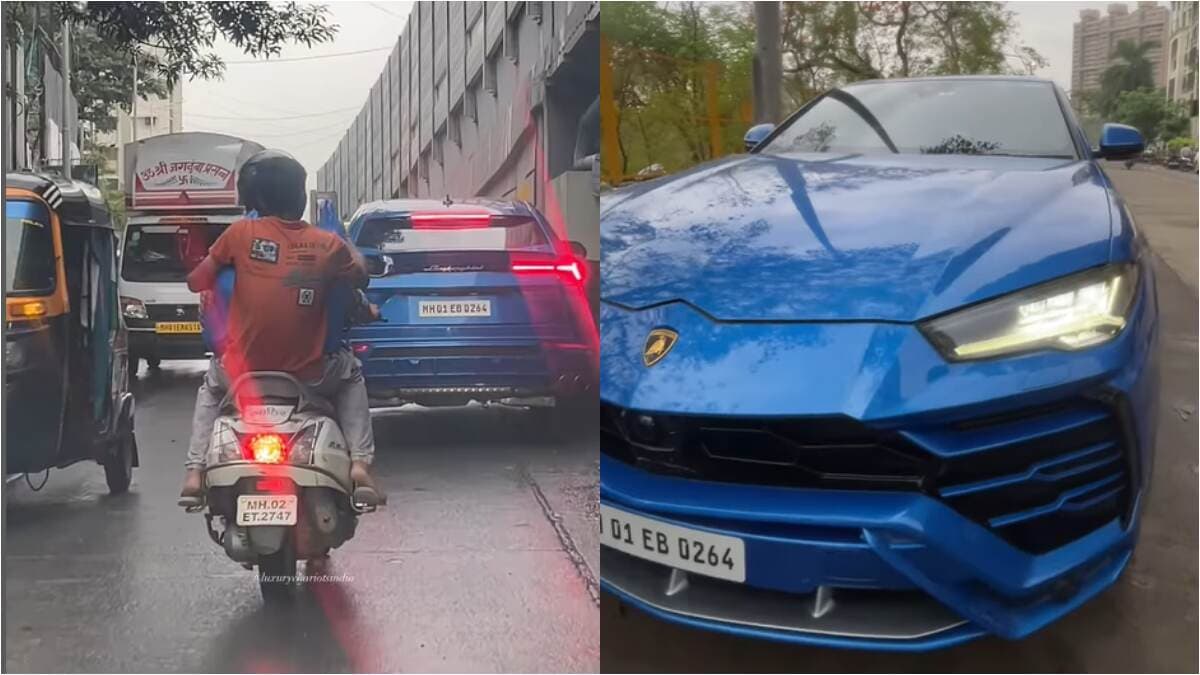 मुंबई की सड़कों पर दिखी रोहित शर्मा की पुरानी Lamborghini Urus, 'हिटमैन' ने Dream11 विजेता को तोहफे में दी थी कार, देखें वीडियो