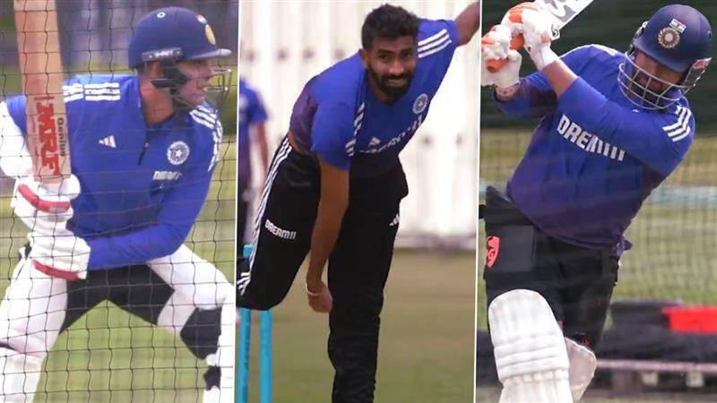IND vs ENG Test Series 2025: इंग्लैंड के खिलाफ टेस्ट सीरीज से पहले शुभमन गिल, बुमराह, पंत और टीम इंडिया के स्टार्स ने बेकनहम में बहाया पसीना, देखें जबरदस्त प्रैक्टिस वीडियो IND vs ENG Test Series 2025: इंग्लैंड के खिलाफ टेस्ट सीरीज से पहले शुभमन गिल, बुमराह, पंत और टीम इंडिया के स्टार्स ने बेकनहम में बहाया पसीना, देखें जबरदस्त प्रैक्टिस वीडियो