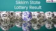Sikkim State Lottery Result Today 6 PM: सिक्किम 'Dear Donor Saturday' वीकली लॉटरी का RESULT जारी, देखें लकी ड्रा विजेताओं की सूची; 1st विनर को मिले 1 करोड़ रुपये!
