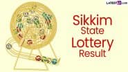 Sikkim State Lottery Result Today 6 PM: सिक्किम 'Dear Vixen Sunday' लॉटरी का रिजल्ट जारी, पहले विजेता को मिले ₹1 करोड़; एक क्लिक में देखें पूरी विनर लिस्ट
