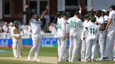 AUS vs SA, ICC WTC Final 2025 Day 3 Scorecard: ऑस्ट्रेलिया की दूसरी पारी 207 रनों पर सिमटी, कगिसो रबाडा और लुंगी एनगिडी ने की घातक गेंदबाजी, दक्षिण अफ्रीका को जीत के लिए 282 रन की दरकार; यहां देखें तीसरे दिन का स्कोरकार्ड