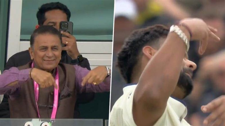 Sunil Gavaskar Ask Rishabh Pant to Perform 'Flip' Celebration: ऋषभ पंत के दोनों पारियों में शतक बनाने के बाद सुनील गावस्कर ने खास रिक्वेस्ट, भारतीय विकेटकीपर बल्लेबाज ने किया मना, देखें वीडियो