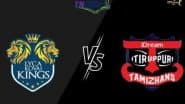 LKK vs IDTT, TNPL 2025 Live Streaming: तमिलनाडु प्रीमियर लीग में आज खेला जाएगा लाइका कोवई किंग्स बनाम आईड्रीम तिरुप्पुर तमीज़हंस का मुकाबला, यहां जानें कैसे उठाएं लाइव मैच का लुफ्त