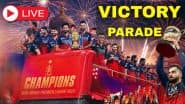 RCB Victory Parade LIVE: जीत के जश्न में डूबे बेंगलुरु को लगा झटका! RCB की विक्ट्री परेड रद्द, जानें क्यों