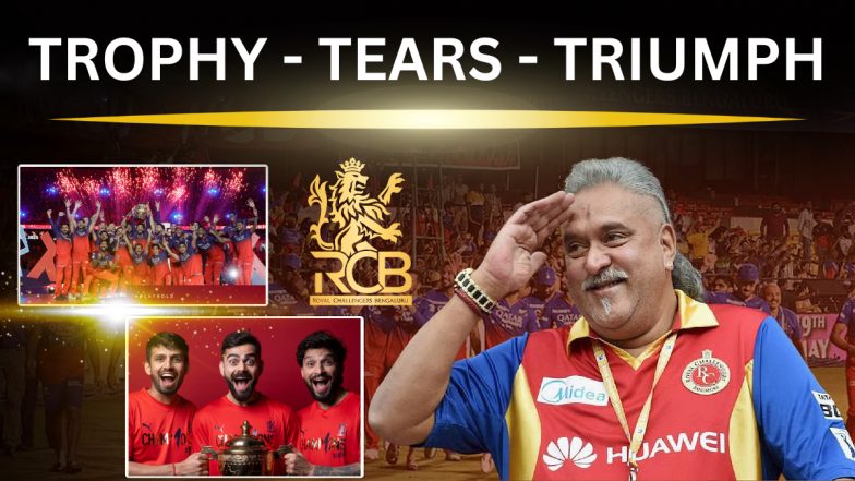 RCB Gets Legendary Applause: आरसीबी को ऐतिहासिक जीत पर सचिन तेंदुलकर, युवराज सिंह समेत दिग्गजों ने दी बधाई, विजय माल्या बोले- ‘ई साला कप नामदे, आखिरकार सपना हुआ सच!’