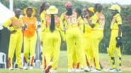 UGA-W vs BRA-W, Kwibuka Women's T20 Tournament 2025 Scorecard: युगांडा ने ब्राज़ील को 7 विकेट से हराया, जेनेट मबाबाज़ी चमकीं, यहां देखें मैच का फुल स्कोरकार्ड