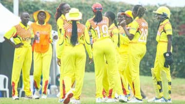 UGA-W vs BRA-W, Kwibuka Women's T20 Tournament 2025 Scorecard: युगांडा ने ब्राज़ील को 7 विकेट से हराया, जेनेट मबाबाज़ी चमकीं, यहां देखें मैच का फुल स्कोरकार्ड UGA-W vs BRA-W, Kwibuka Women's T20 Tournament 2025 Scorecard: युगांडा ने ब्राज़ील को 7 विकेट से हराया, जेनेट मबाबाज़ी चमकीं, यहां देखें मैच का फुल स्कोरकार्ड