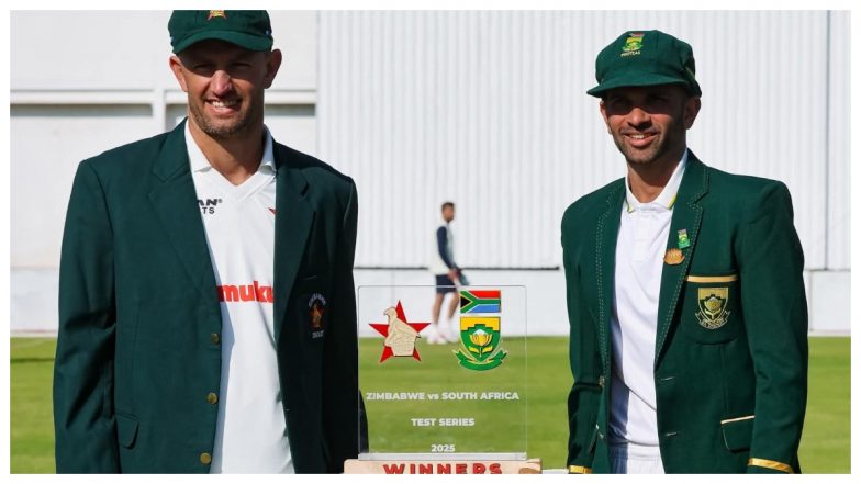 ZIM vs SA, 1st Test Match Day 2 2025 Live Streaming In India: ज़िम्बाब्वे बनाम दक्षिण अफ्रीका के बीच आज खेला जाएगा पहले टेस्ट मैच का का दूसरा दिन , यहां जाने कब, कहां और कैसे देखे इस मुकाबले की लाइव स्ट्रीमिंग