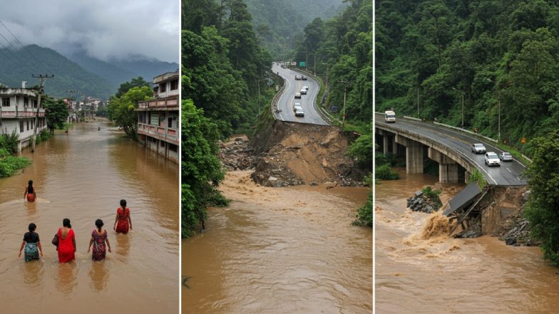 Northeast India Rain And Flood: पूर्वोत्तर भारत में मूसलधार बारिश, सिक्किम से असम तक मचा हाहाकार, वीडियो में देखें तबाही