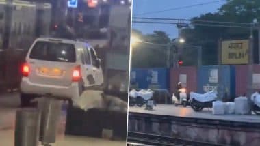 Bhopal: सड़क पर नहीं प्लेटफॉर्म पर ही दौड़ा दी कार और दुपहिया, भोपाल रेलवे स्टेशन का वीडियो देखकर लोग हुए हैरान, पुलिस ने किया गिरफ्तार;VIDEO