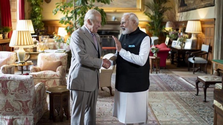 PM Modi Meets King Charles: प्रधानमंत्री मोदी ने ब्रिटेन के किंग चार्ल्स तृतीय से मुलाकात की, भारत आने का दिया आमंत्रण