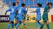 IND-W vs THA-W AFC Women’s Asian Cup 2026 Qualifiers Live Streaming: एएफसी महिला एशियाई कप क्वालीफायर में थाईलैंड से भिड़ेगी भारतीय महिला फुटबॉल टीम, यहां जानें कब, कहां और कैसे देखें लाइव प्रसारण