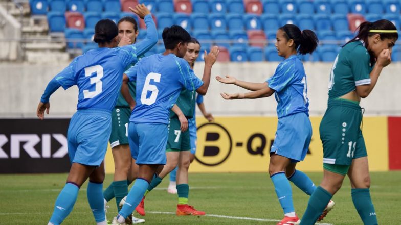 IND-W vs THA-W AFC Women&rsquo;s Asian Cup 2026 Qualifiers Live Streaming: एएफसी महिला एशियाई कप क्वालीफायर में थाईलैंड से भिड़ेगी भारतीय महिला फुटबॉल टीम, यहां जानें कब, कहां और कैसे देखें लाइव प्रसारण