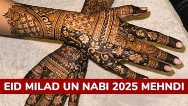 Eid Milad Un Nabi 2025 Mehndi: ईद मिलाद उन नबी पर रचाएं फुल हैंड और अरेबिक मेहंदी डिजाइन, देखें पैटर्न
