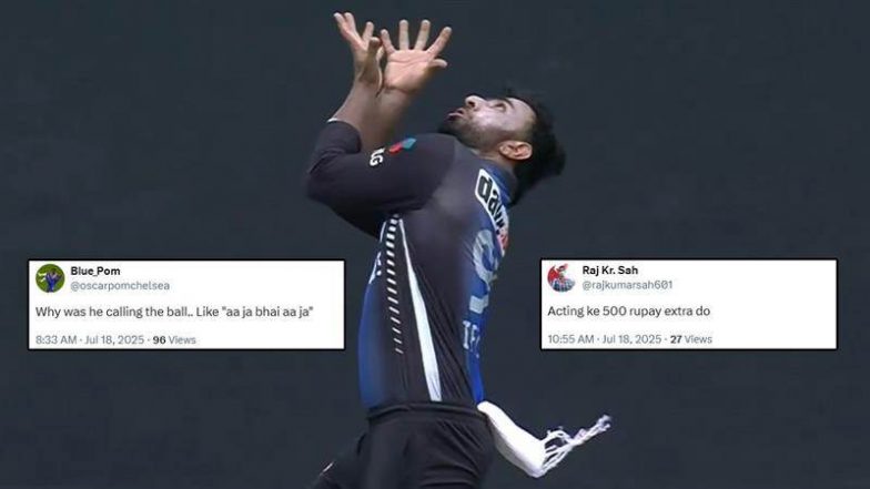Fans Trolled Iftikhar Ahmed for Catch Drops: 'कम टू मी' कहकर कैच छोड़ा, ट्रोल हुए इफ्तिखार अहमद! पाक क्रिकेटर की हरकत पर फैंस ने जमकर उड़ाया मज़ाक