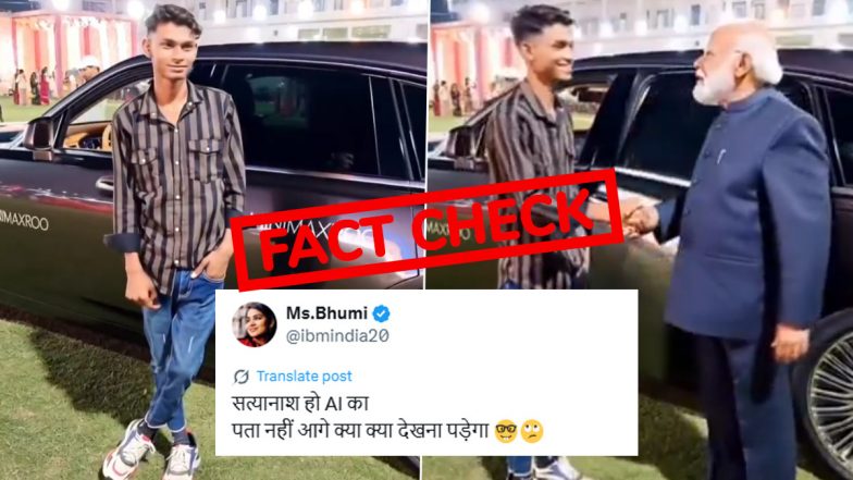 'सत्यानाश हो AI का': PM मोदी का Deepfake वीडियो वायरल, विदेशी अंदाज में देशी लड़के से मिलाया हाथ