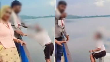 Rajasthan Shocker: ऐसी लापरवाही! रील के लिए माता पिता ने खतरे में डाली बच्ची की जान, डैम के एंगल पर बिठाया, राजस्थान के भरतपुर जिले का वीडियो आया सामने;VIDEO