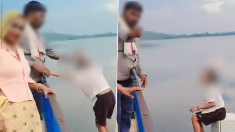 Rajasthan Shocker: ऐसी लापरवाही! रील के लिए माता पिता ने खतरे में डाली बच्ची की जान, डैम के एंगल पर बिठाया, राजस्थान के भरतपुर जिले का वीडियो आया सामने;VIDEO