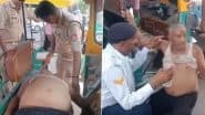 Bareilly: ऑटो रिक्शा चालक को आया हार्ट अटैक, पुलिस ने CPR देकर बचाई जान, बरेली का वीडियो आया सामने;VIDEO