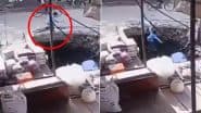 Schoolboy Falling Into Open Pit: यूपी के अलीगढ़ में साइकिल चलाते समय खुले गड्ढे में गिरने के बाद छात्र घायल, देखें वीडियो