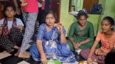 Cockroach in Food: आंध्र प्रदेश की गृह मंत्री वंगलपुडी अनिता को बैकवर्ड क्लास गर्ल्स हॉस्टल के खाने में मिला कॉकरोच, दिया नोटिस (देखें वीडियो)