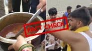 VIDEO: अमरोहा में कांवड़ियों को खाने में दिया अंडा? वायरल दावा निकला झूठा, जांच में नहीं मिला कोई सबूत