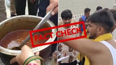 VIDEO: अमरोहा में कांवड़ियों को खाने में दिया अंडा? वायरल दावा निकला झूठा, जांच में नहीं मिला कोई सबूत