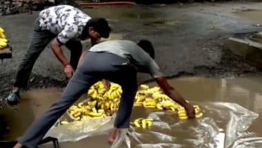 Dombivali Shocker: लोगों के स्वास्थ के साथ खिलवाड़! विक्रेता ने सड़क पर जमा हुए गंदे पानी से धोएं केले, डोंबिवली का VIDEO आया सामने Dombivali Shocker: लोगों के स्वास्थ के साथ खिलवाड़! विक्रेता ने सड़क पर जमा हुए गंदे पानी से धोएं केले, डोंबिवली का VIDEO आया सामने