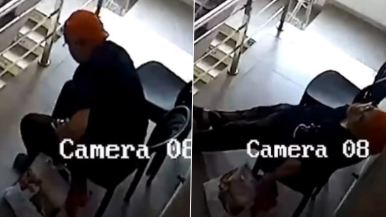 Death From Heart Attack: योगा करके घर लौट रहे शख्स को सीढ़िया उतरते समय सीने में हुआ दर्द, कुर्सी पर बैठने के बाद नीचे गिरे, राजकोट का वीडियो आया सामने; VIDEO