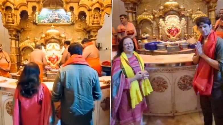 Sidharth Malhotra Visits Siddhivinayak Temple:&nbsp;सिद्धार्थ मल्होत्रा ने मां के साथ सिद्धिविनायक मंदिर में की पूजा, कियारा और नवजात बेटी के लिए मांगा आशीर्वाद (Watch Video)
