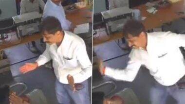 Bhind (MP): बीएससी की परीक्षा में हो रही थी सामूहिक नकल! नजारा देख भड़क गए कलेक्टर साहब, छात्र को जडे कई थप्पड़ (Watch Video)