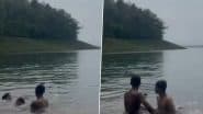 Sehore: सीहोर के कोलार डैम में पिकनिक मनाने पहुंचे 2 छात्रों की डूबने से मौत, SDRF की टीम ने 18 घंटे बाद निकाले शव, मौत का वीडियो आया सामने;VIDEO