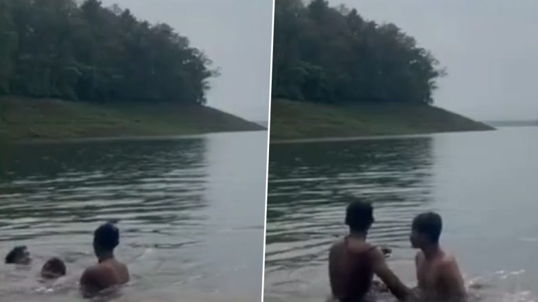 Sehore: सीहोर के कोलार डैम में पिकनिक मनाने पहुंचे 2 छात्रों की डूबने से मौत, SDRF की टीम ने 18 घंटे बाद निकाले शव, मौत का वीडियो आया सामने;VIDEO