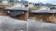Newly Built Road Washed Away: राजस्थान के झुंझुनू में नई सड़क उद्घाटन से पहले बारिश में बही, वीडियो आया सामने