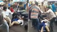 VIDEO: ट्रैफिक पुलिस के साथ भीड़ गए बाप बेटे, लाइसेंस मांगने पर जमकर मारपीट, मुंबई से सटे नालासोपारा का वीडियो आया सामने