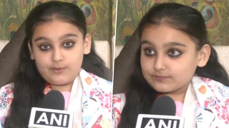 Wonder Girl Saundarya Met Yogi Adityanath: वंडर गर्ल सौंदर्या विश्रुता पाण्डेय ने सीएम योगी से की मुलाकात, सुनाया 'शिव तांडव स्त्रोतम्'